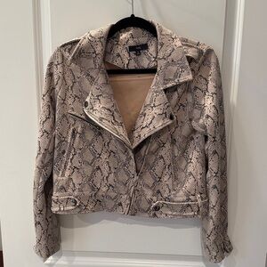 Snake Print Jacket